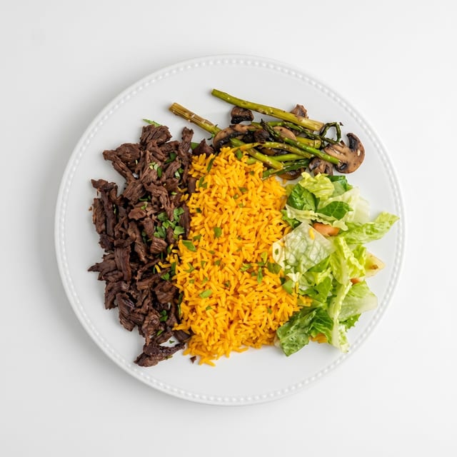 Lamb Shawarma Platter.