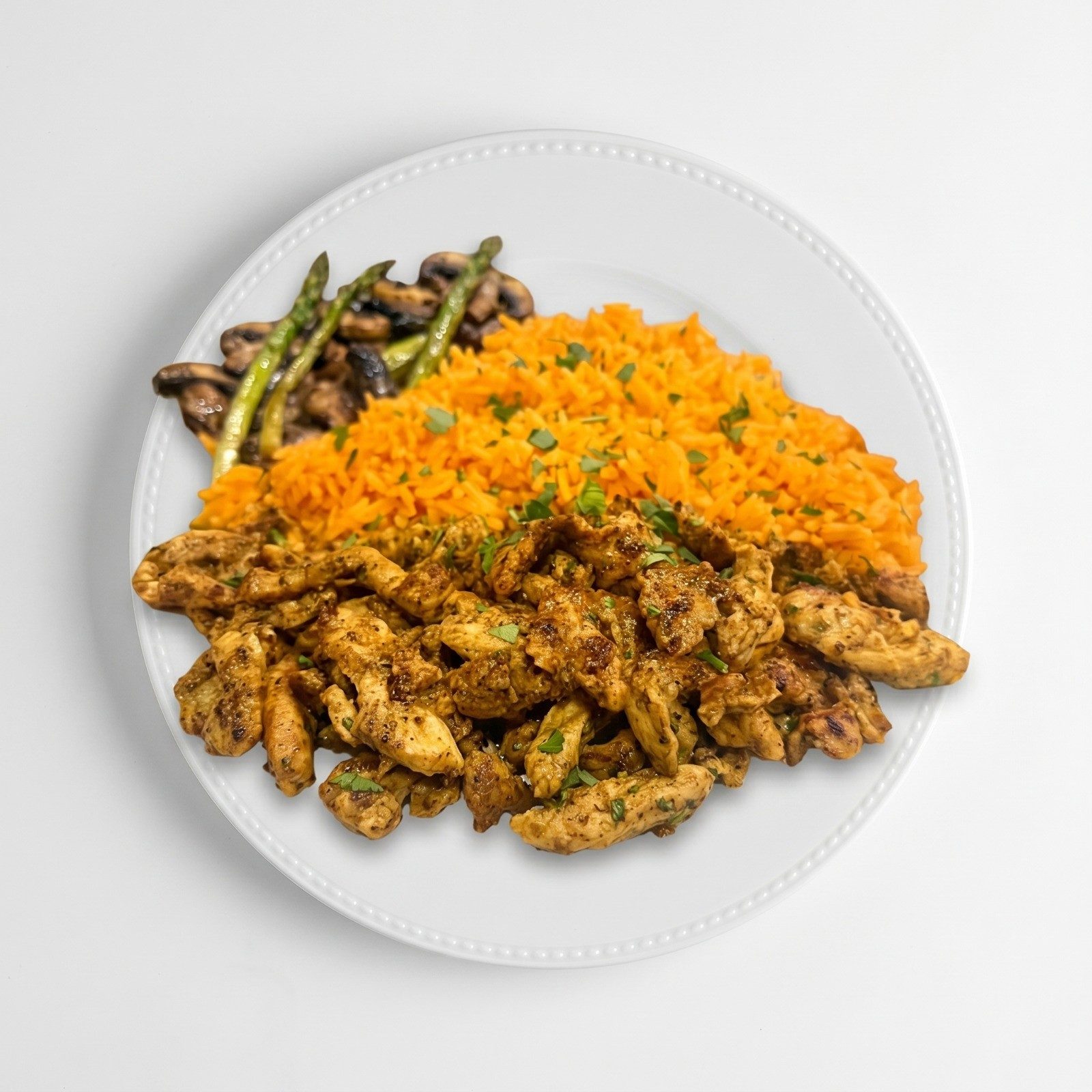 Chicken Shawarma Platter.