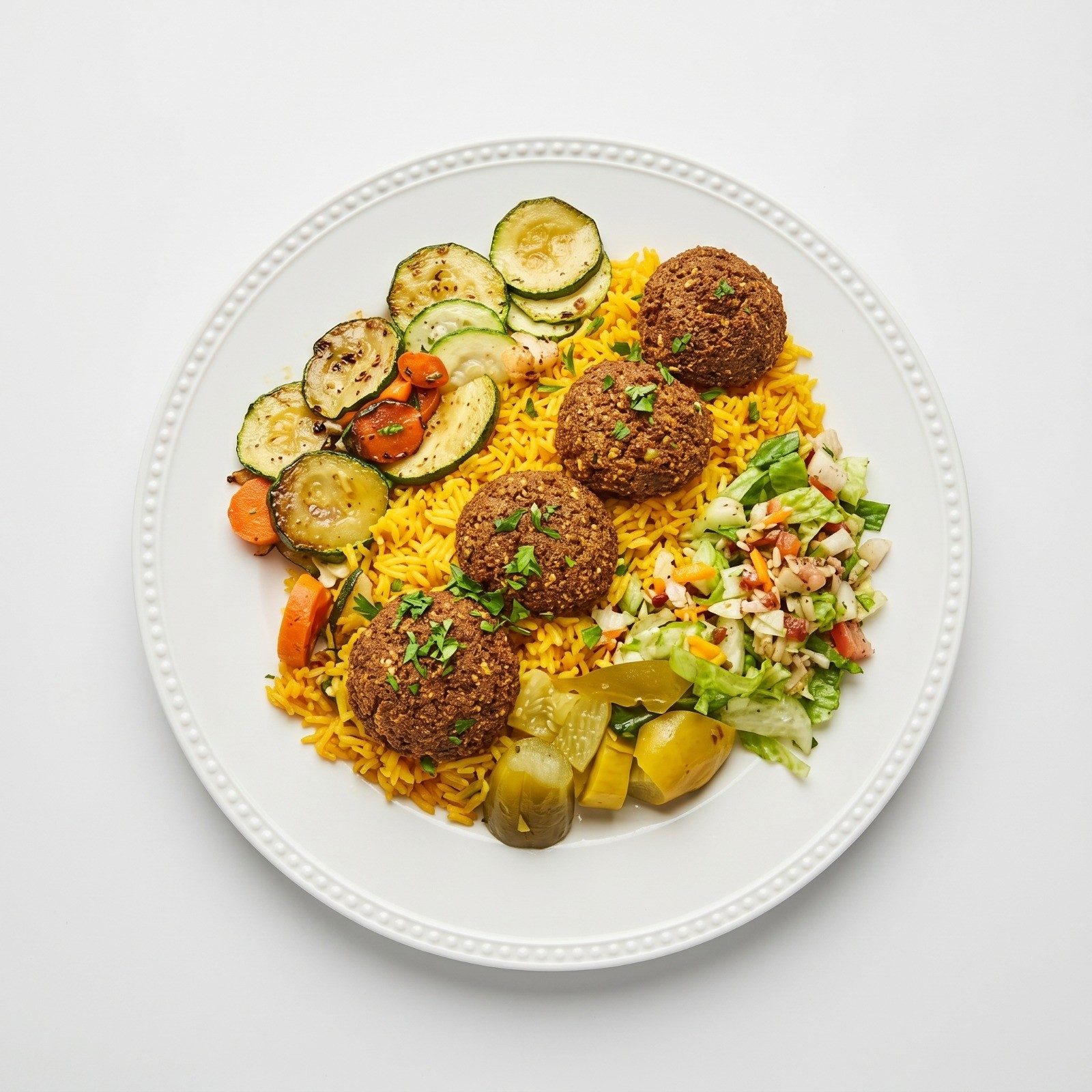 Falafel Platter.